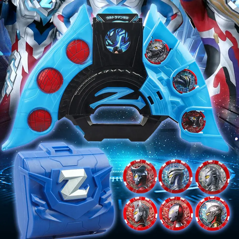 Đồ Chơi Thiết Bị Biến Hình Ultraman, Zeta Sublimator, Nhật Bản, Beria Dusk, Huy Chương Cảm Ứng Thật, Cá Tính Ngầu Summone Mô Hình Toy Xe Đua