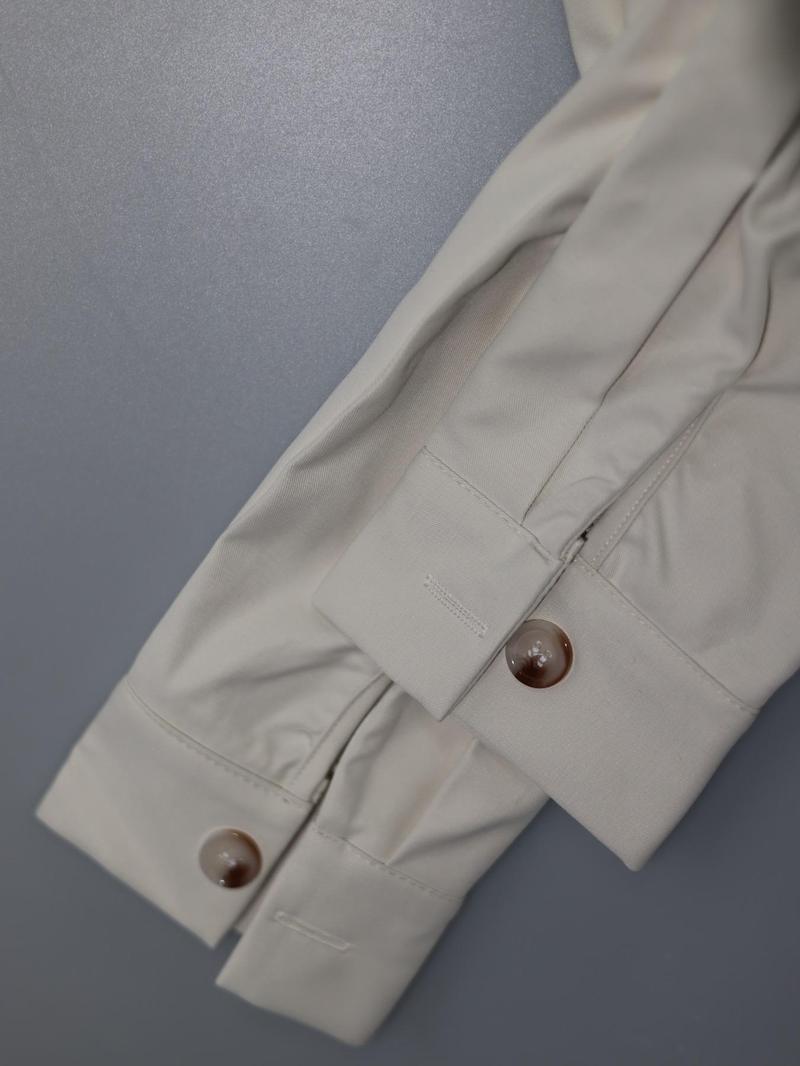 Product Introduction of Women's Button Design Shirt Dress, Elegant Long Sleeve Dress for Spring & Fall, Women's Clothing for Daily Wear 9