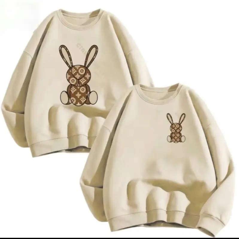 Áo Đôi  Sweater Thỏ Chevy Chất Nỉ Bông form Rông Dáng Unisex hot 2025 Nữ Top Women Hoodie