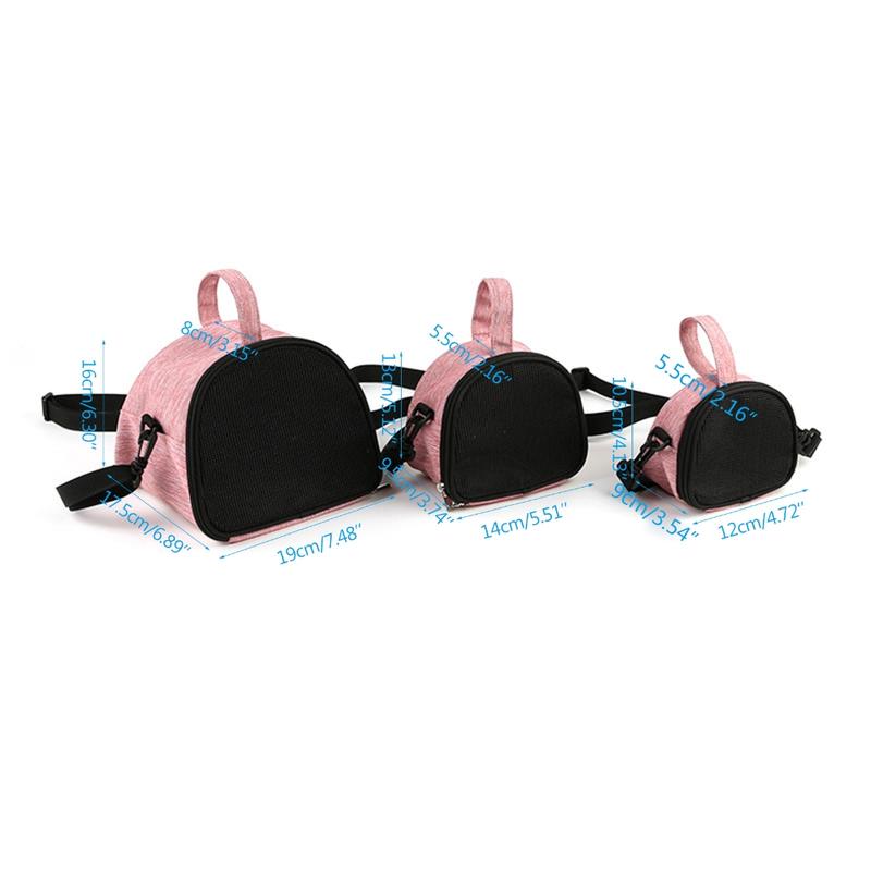 Product Introduction of Bird for Carrier Hamster Travel Bag Front Mesh Design Good Ventilation for Mini Squirrels Young Hedgehogs Sugar Gliders 0