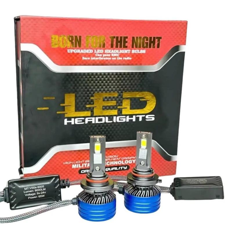 TẶNG MÓC TITAN KHÓA CÀI [RBHL2026] Đèn Pha Led V30S Bản Nâng Cấp, Siêu Sáng Lắp Ô Tô và Xe Máy, Điện Áp 12-24 Vol, Công Suất 65W/Bóng#BẢO HÀNH 24 THÁNG#ĐÈN PHA#ĐÈN LED#RB#V30S#LEDV30S#