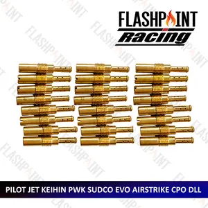 (BISA COD) PILOT JET KEIHIN ORIGINAL ASLI KUNINGAN PE PWK MAINJET PJ MJ SEPUYER BLACKVIPER VIPER CPO AIRSTRIKE AS TK RACING MAIN JET SLOW JET REPAIR KIT REPAR KOSO EVO PURE PILOTJET SPUYER