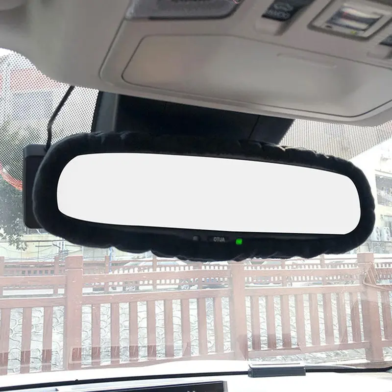 Car Rearview Mirror Cover, Car Rearview Mirror Decorative Cover, Car Interior Accessories 0