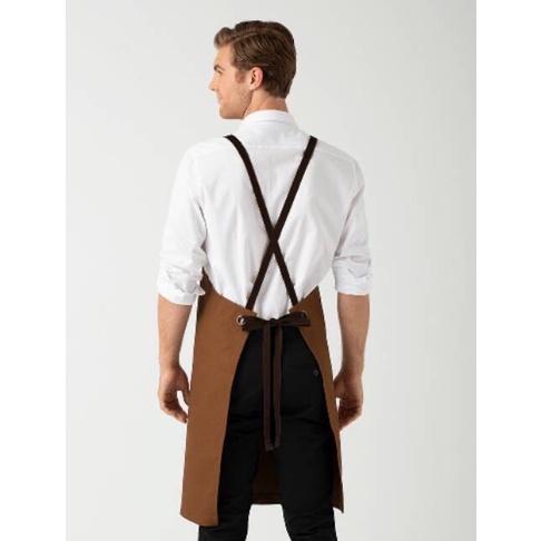 Apron Barista Celemek Barista Restyle Drill Celemek Custom Barista Original Handmade Unisex Tali Tali 5