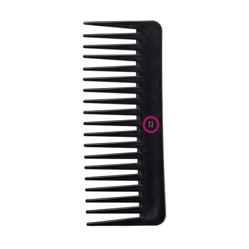 PRO BLO Wide-Tooth Comb for Detangling Wet Hair with Heatless Styling