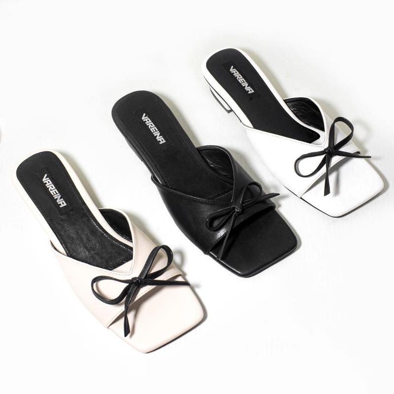 Vareina - Naida Sandal Wanita Tali Pita Heels 3 Cm 5