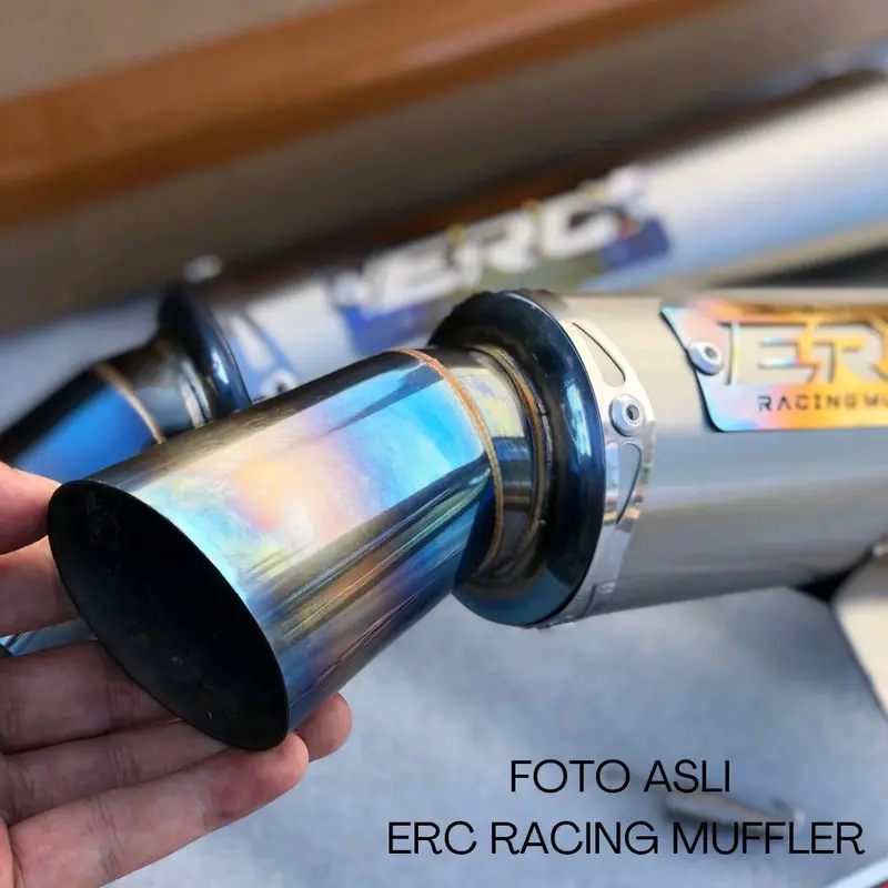 SILINCER ONLY SAMLONG BLUE CROM INLET 38 50 ERC KNALPOT RACING 4
