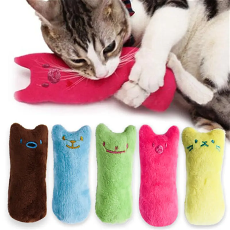 1 cat design cat trailer toy, including a squeaking plush pillow toy and interactive pet supplies