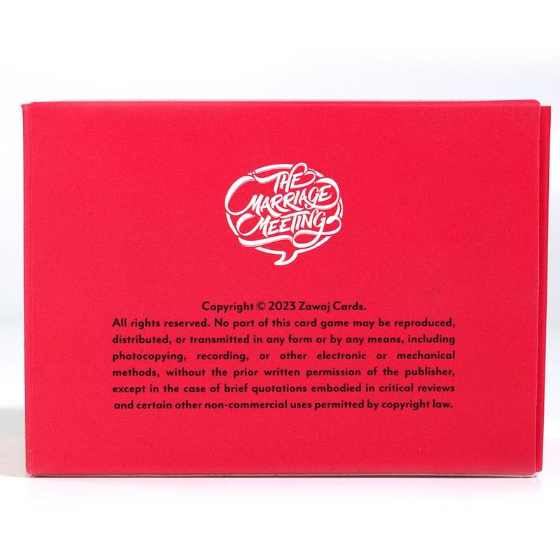 Product Introduction of The Marriage Game Card, 1 Box Romantic Couple Dating Husband Wife Question Game, Funny Adventure Card Game, Perfect Adult Gift, Couple Dating Game Night 5