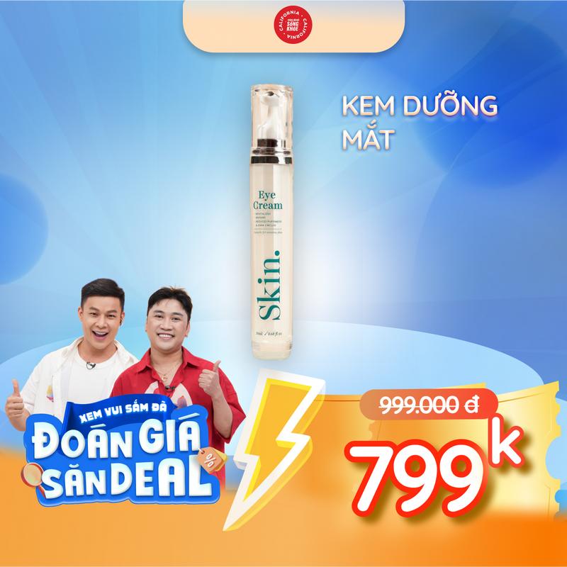 [STVC 27.12] Kem dưỡng mắt - Cây lăn mắt giảm thâm Revitalizing Eye Cream 20ml - Cây lăn mắt Skin By VITA 0