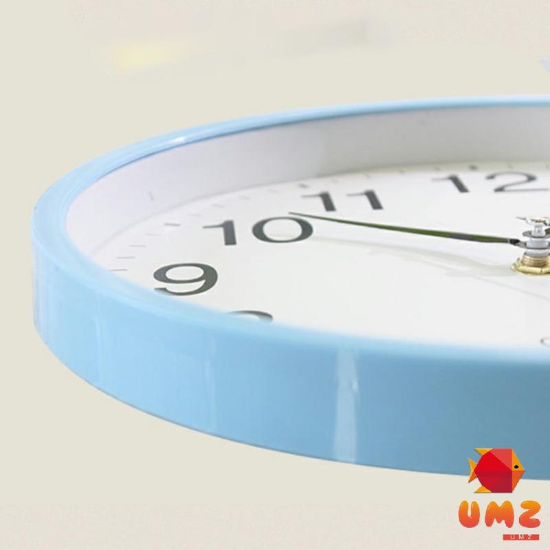Product Introduction of UMZ  นาฬิกาแขวนทรงกลม นาฬิกาเดินเงียบ  เรียบง่ายและมีสไตล์  wall clock 4