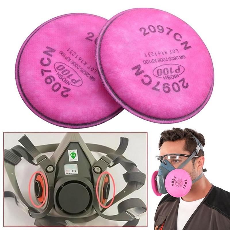 1 cái Chống dầu 2097/2091 Bông lọc Tấm che bụi Các hạt vật chất Bộ lọc P100…