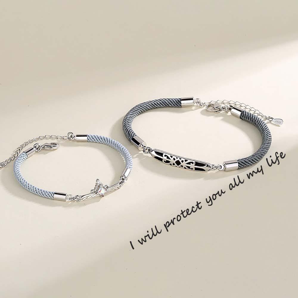Gelang Couple Pasangan-princess and knight gelang fashion gelang gelang Gelang Couple Pasangan-princess and knight gelang fashion gelang gelang