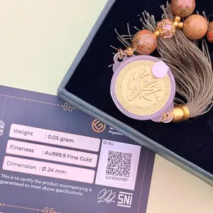 Souvenir Idul Fitri - Tasbih 0.05 gr - Lafaz Muhammad