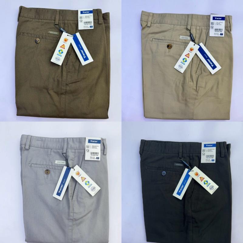 Quần kaki dài nam việt tiến nhiều màu