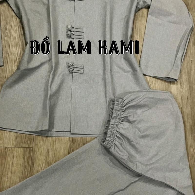 Đồ lam đi chùa nam cao câp-Bộ Phật Tử cho nam vải linen đẹp thoáng khí đủ size-ĐỒ LAM KAMI Quần Áo 2