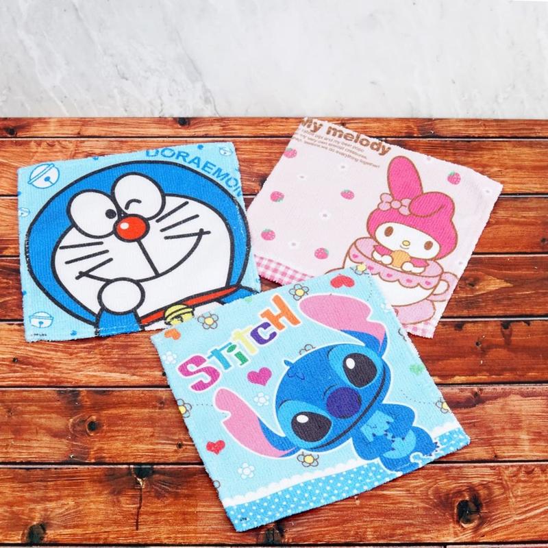 [2pc] SAPU TANGAN HANDUK KECIL HELLO KITTY  atau DORAEMON 3
