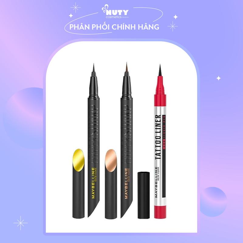 Bút Kẻ Mắt Nước Siêu Sắc Mảnh Maybelline New York Hyper Sharp Liner Extreme (0.4g)