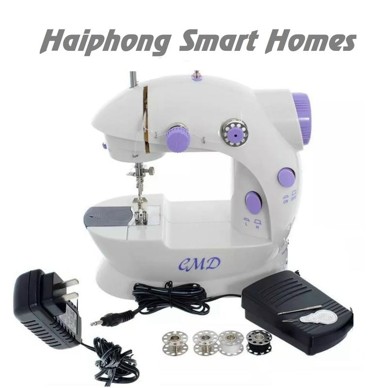 Máy May Mini Để Bàn Gia Đình - Máy Khâu Mini Gia Đình Siêu Tiện Lợi 1 kim máy table-top sewing