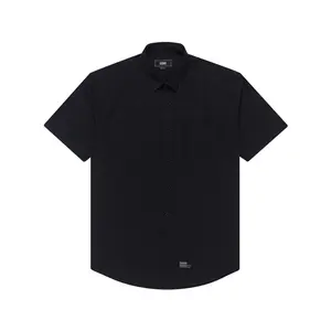 Screamous Kemeja Shortsleeve Shirt - Carlos BLACK Screamous Kemeja Shortsleeve Shirt - Carlos BLACK