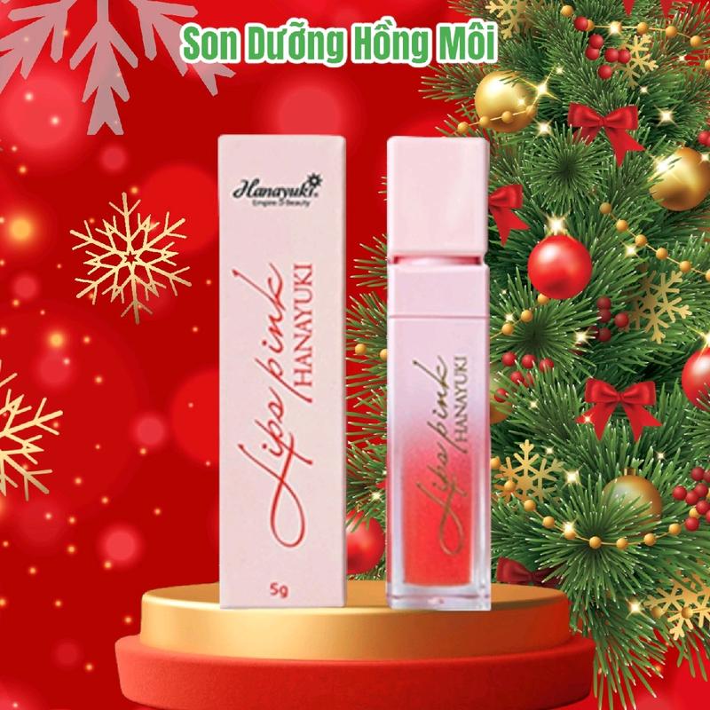 Son Dưỡng Hồng Môi Lips Pink Hanayuki - Kem Dưỡng Môi Bổ Sung Độ Ẩm & Dưỡng Chất