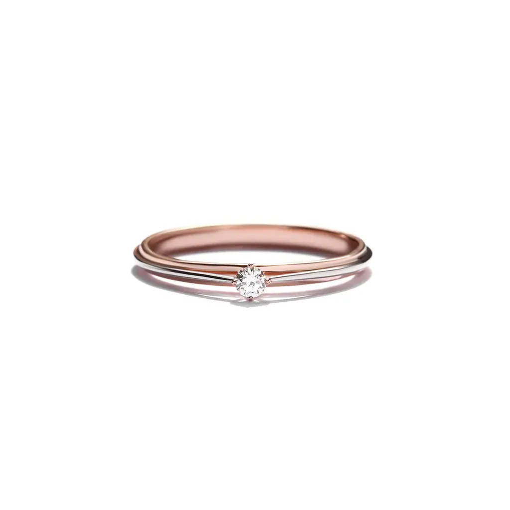 Lino and sons - Cincin Berlian FVVS (Catharina Diamond Ring)