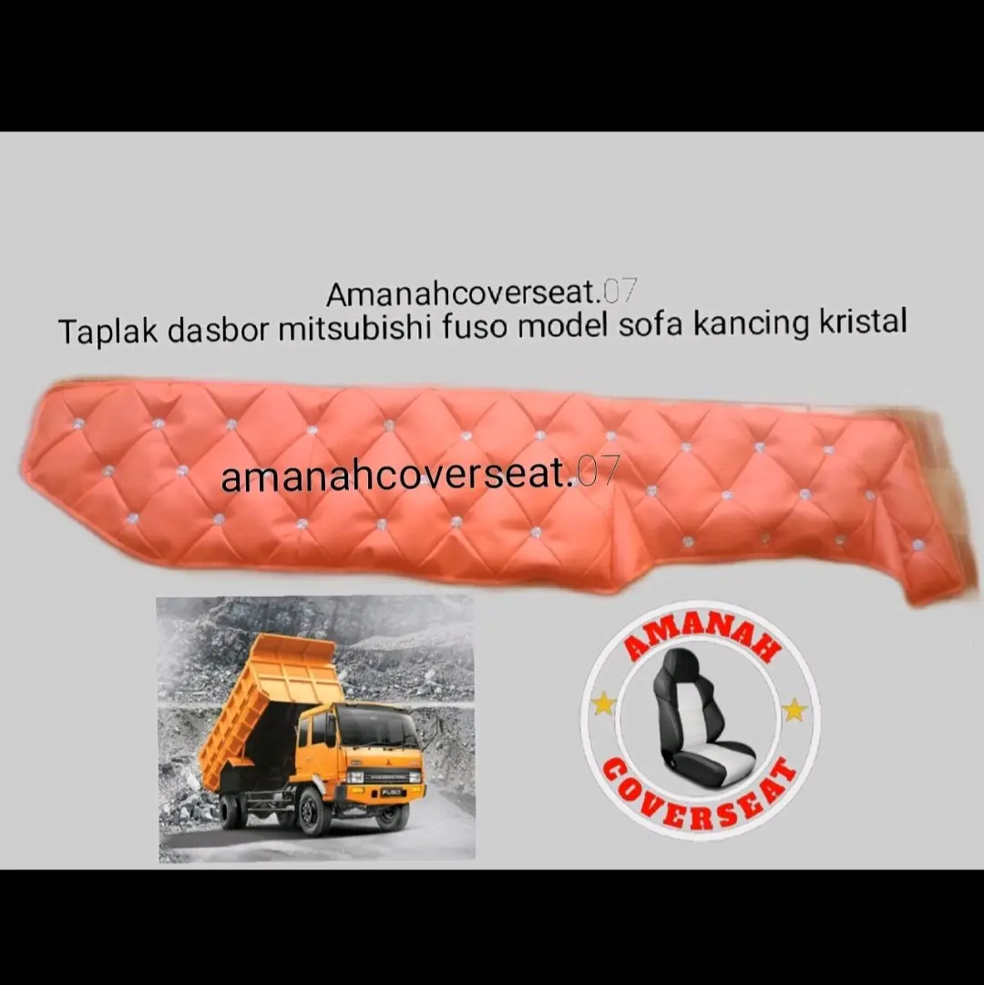 taplak dasbor mobil mitsubishi fuso model sofa kancing kristal