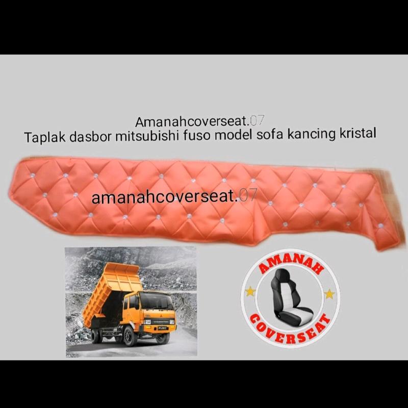 taplak dasbor mobil mitsubishi fuso model sofa kancing kristal 1