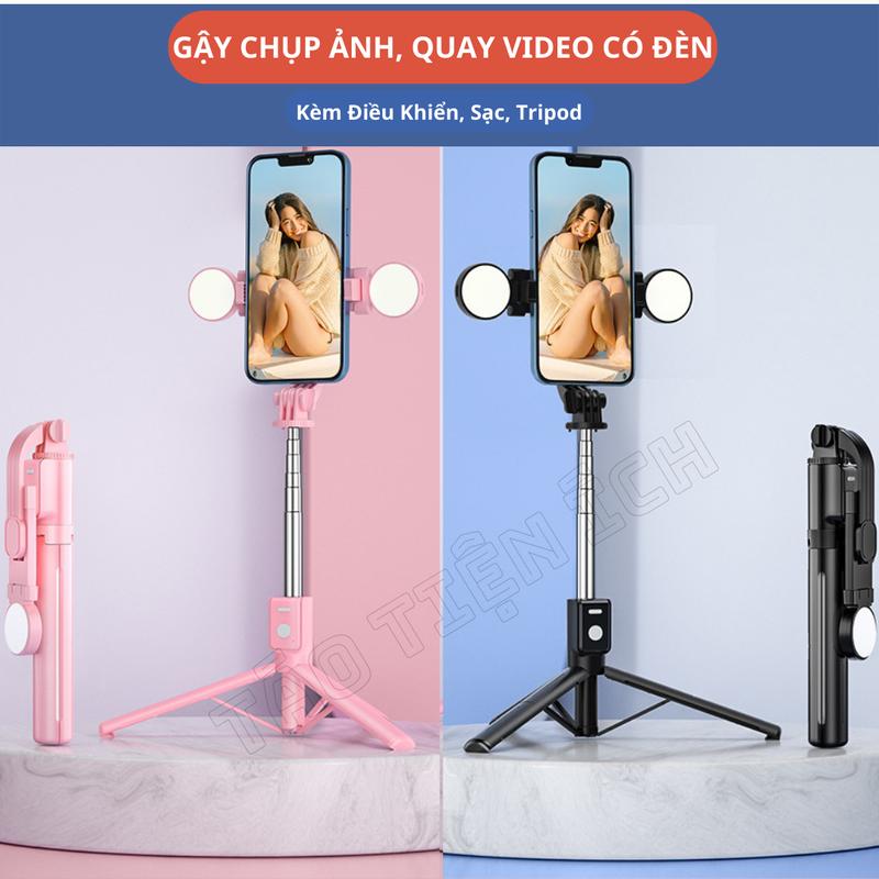 Product Introduction of Gậy Chụp Ảnh 3 Chân Quay Video Livestream 5 in 1 Có đèn Led điều Khiển Bluetooth Từ Xa Kèm Tripod Selfie Phụ Kiện 14