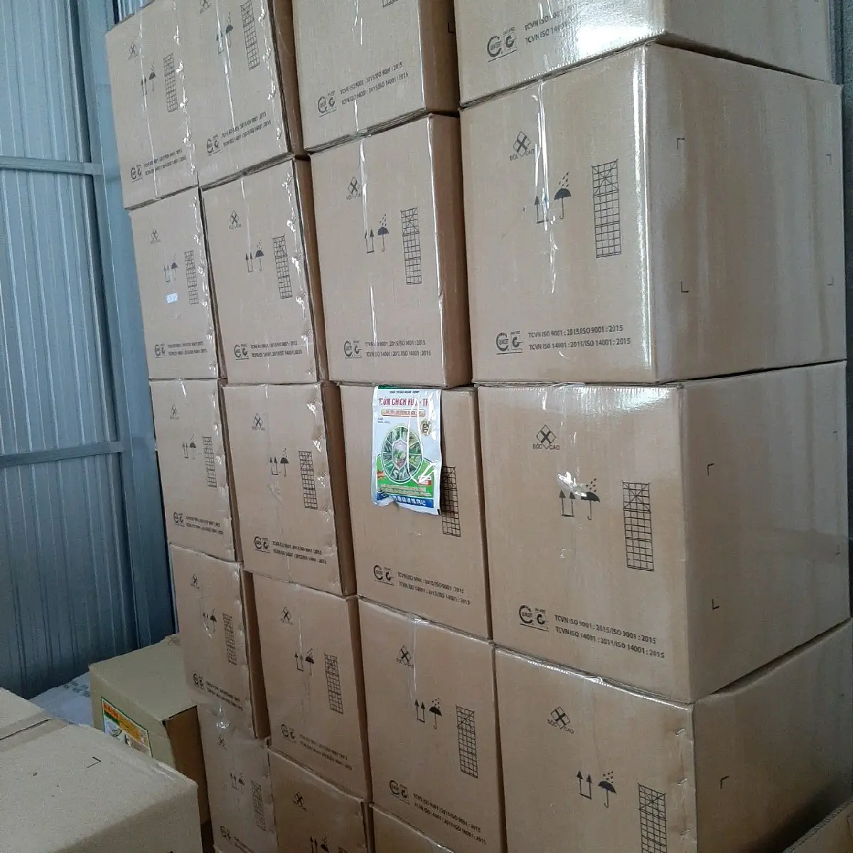 1 hộp giấy carton đựng 100 gram OSCARE, phân bón lá, hạt giống