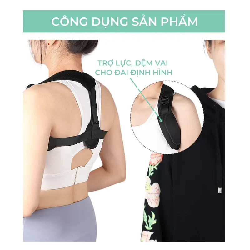 2 Miếng Đệm Vai Nách Giảm Đau & Hỗ Trợ Tập Luyện BEBECHIC 3