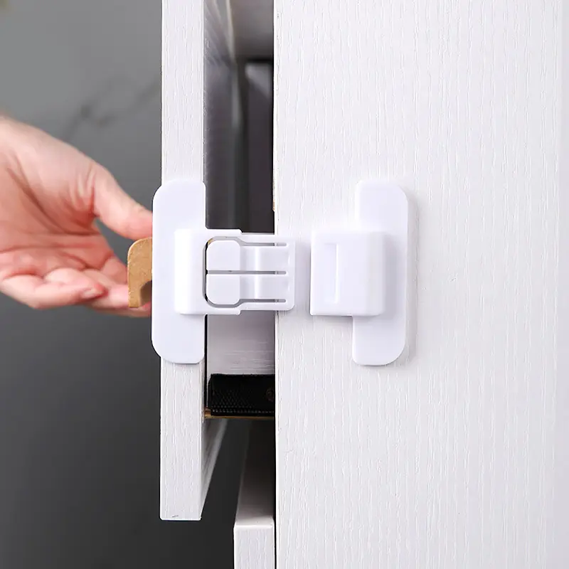 Khóa tủ lạnh tại nhà, Khóa cửa tủ lạnh an toàn, Khóa an toàn đa năng, Bảo vệ an toàn cho trẻ em, Hàng mới về, 1 cái