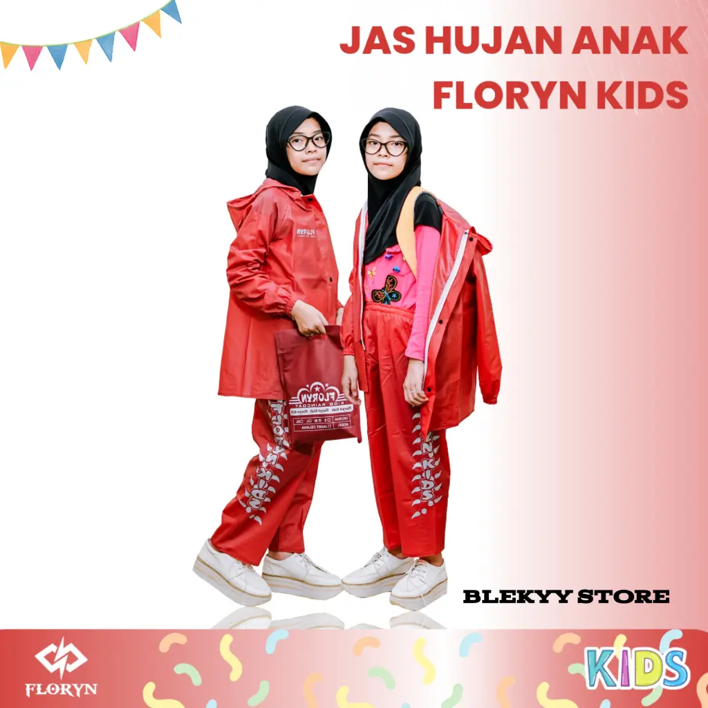 JAS HUJAN ANAK. RAINCOAT MANTEL ANAK ANAK KARAKTER HOODIE PRIA WANITA ANTI REMBES BY FLORYN