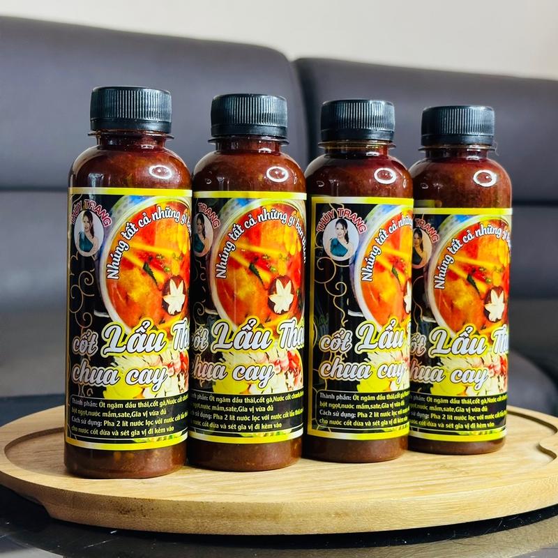 Sốt Thái trộn chân gà: (Làm được lẩu thái chua cay, chân gà sốt thái, ngao hấp thái, xoài lắc...) Gia Vị