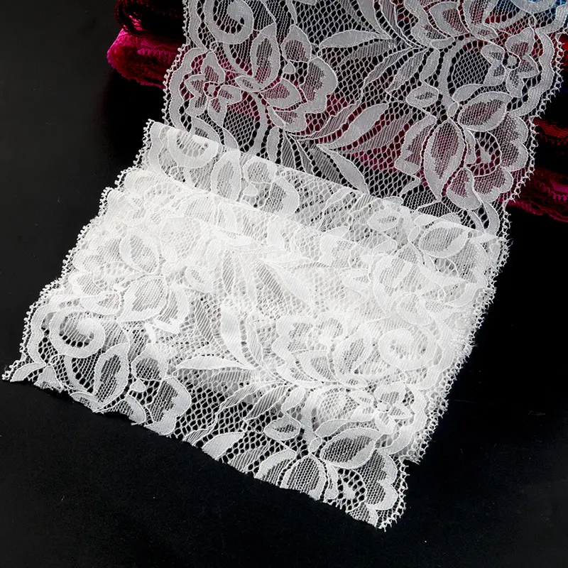 Vải Ren Co Giãn Mềm Mại, Nhiều Màu Sắc, 15cm, Trang Trí Thủ Công Tự Làm, May Quần Áo, Thích Hợp Cho Váy Cưới, Đồ Lót Và Đồ Lót, Chất Liệu Ren 6