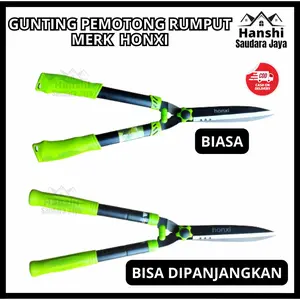 Gunting Rumput Taman Honxi / Gunting Pemotong Rumput / Gunting Tanaman Tajam Gagang Karet