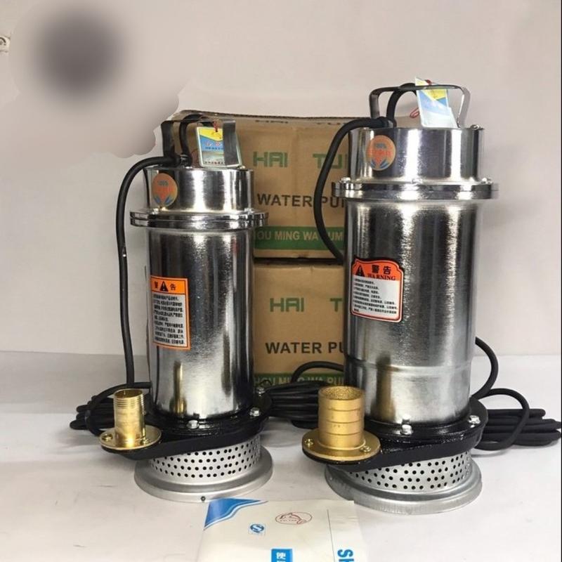 Máy Bơm Chìm Bơm Tõm INOX 370W 750W Hàng Dây Đồng