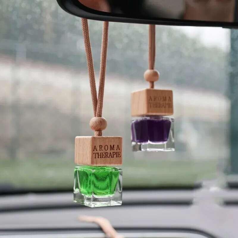 Creative Car Aroma Pendant Long-  Air Freshener Reable  Essential Oil Diffuser Auto Parts 3