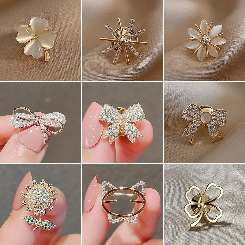 Set 4-5 ghim cài áo, cài quần cạp cao xinh xắn, dễ thương 3