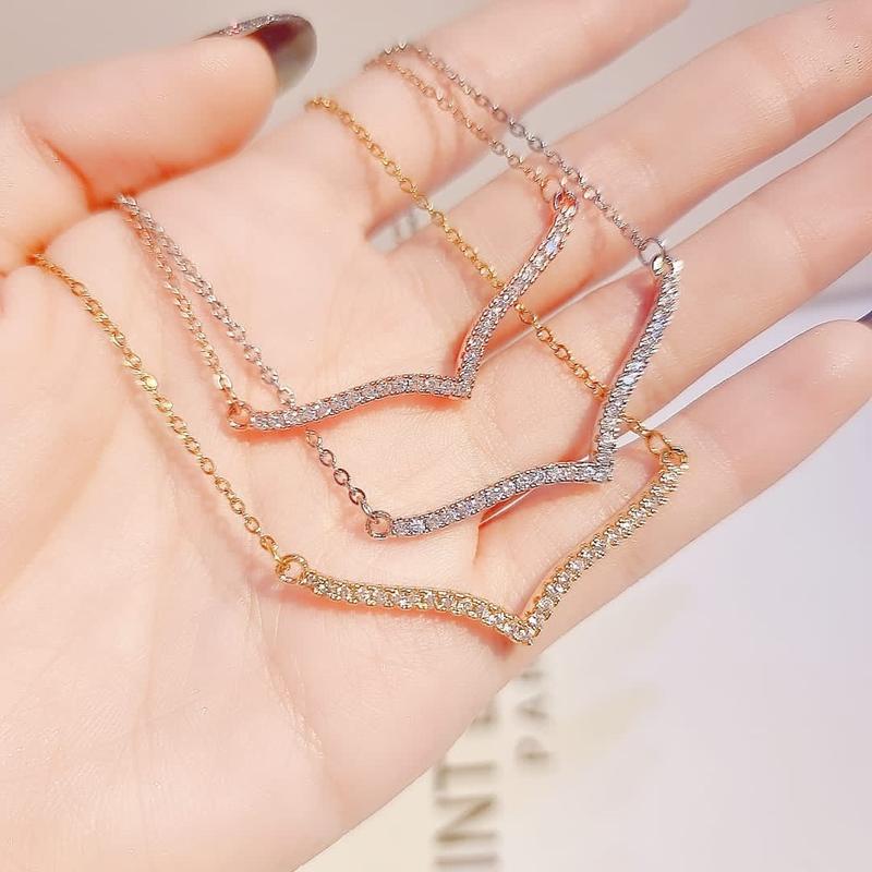 Kalung wanita aurel mata Titanium 1