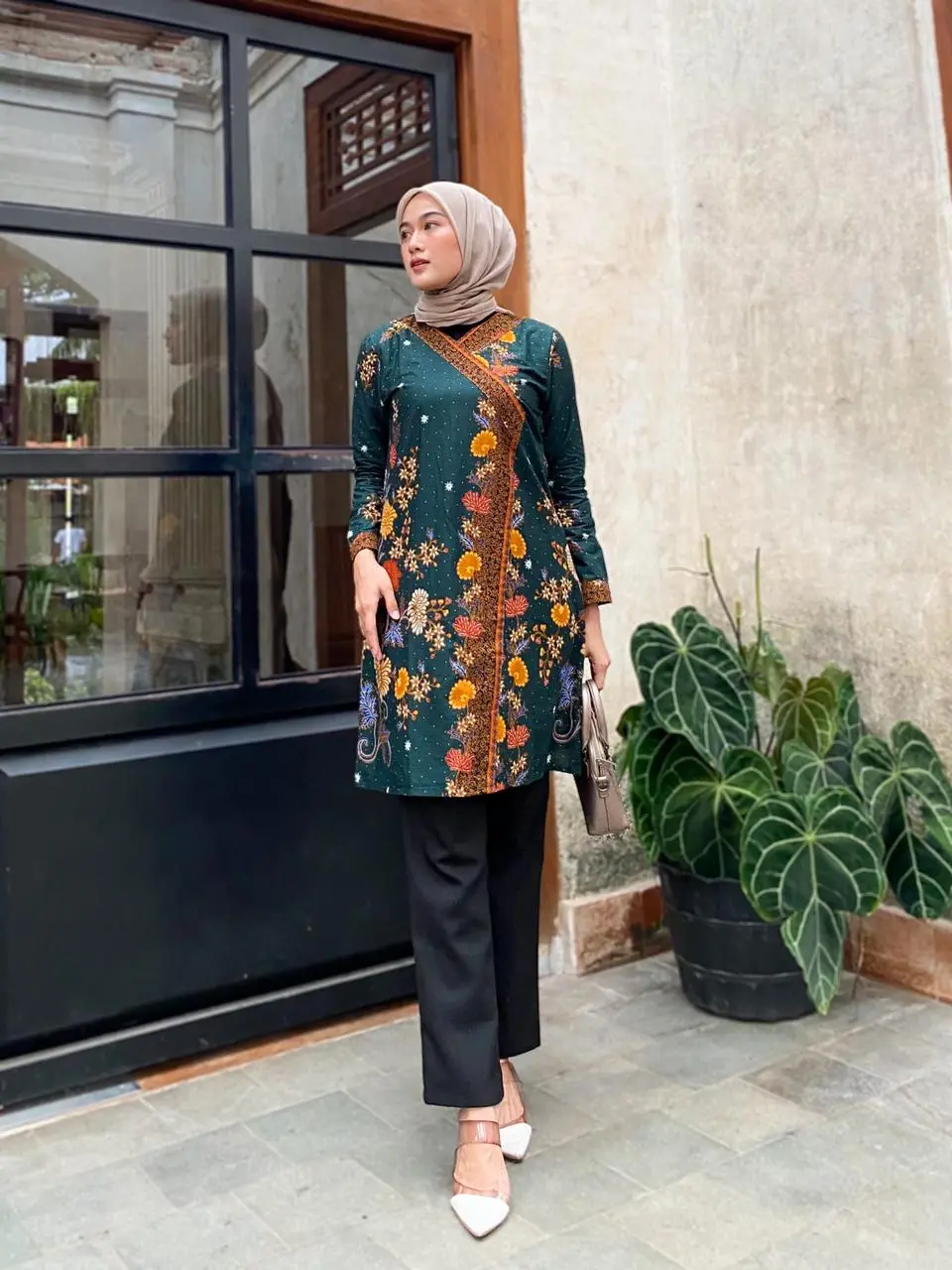 TUNIK BATIK 1467 WK 01 CIBULAN 289 II BAJU WANITA DEWASA II ATASAN BATIK II BAJU BATIK