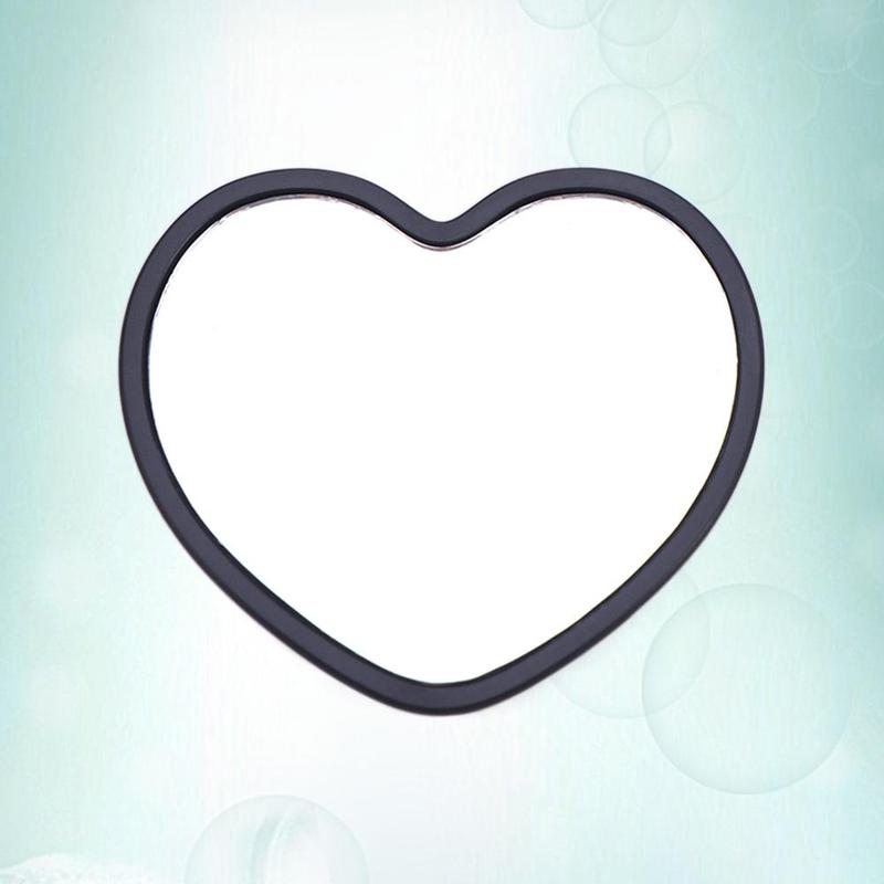 Product Introduction of Simple Single-sided Heart-shaped Mirror Handheld Little Handheld Mirror High-definition Beauty Make-up Mirror Cosmetic 11
