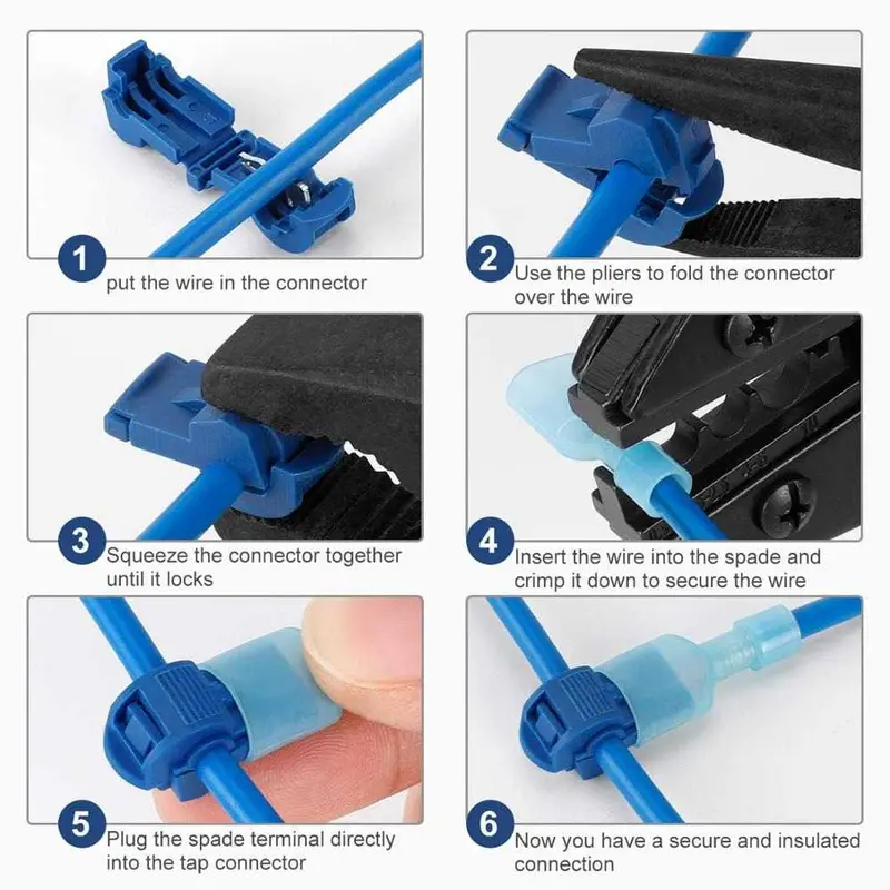 conektor kabel / sambungan kabel tanpa potong Stripping 120 PCS 3