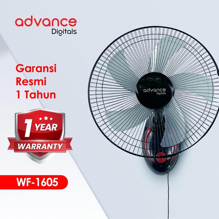 Gambar Advance WF1605 Kipas Dinding dengan Kecepatan Turbo bergaransi resmi Advance digitals Mesin dari advancetopstore Kab. Karawang Tokopedia