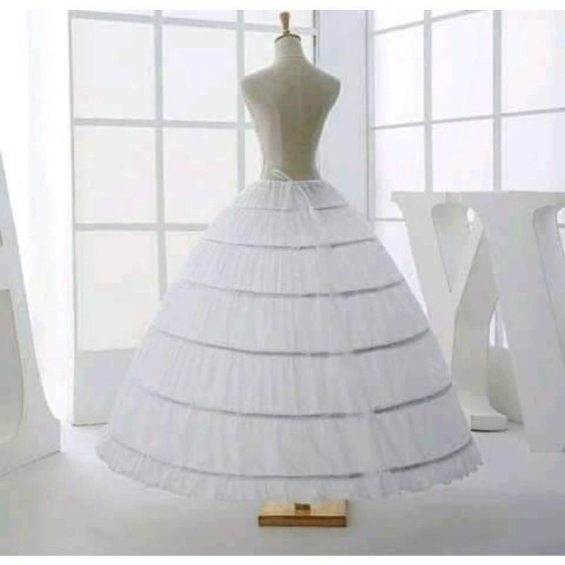 Tùng váy cô dâu 6 tầng- Tùng phồng váy cưới 0