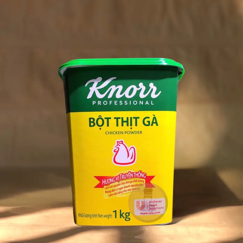 BỘT Thịt Gà Knorr, Hương Vị Truyền Thống - CHICKEN POWDER - HŨ 1KG 1