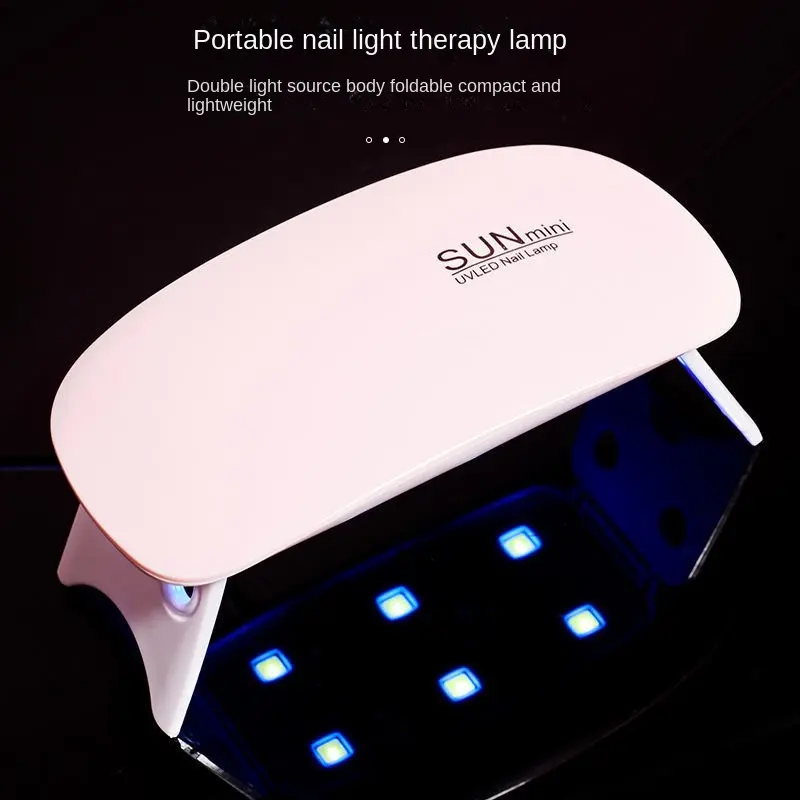 Mini UV LED Nail Lamp | Quick Drying Gel Light, Portable & USB-Powered for Fast & Easy Nail Drying