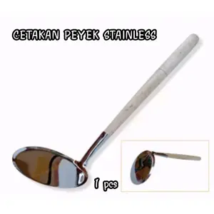 CETAKAN PEYEK KACANG 1 LUBANG DIAMETER 8 CM Stainless Steel