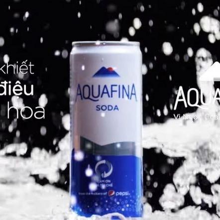 Lốc 6 lon Nước Uống Có Gas Aquafina Soda 320ml Lon pepsi vị chanh biển xanh