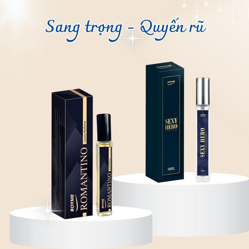 Combo 2 Dầu Thơm Nam Chính Hãng Cao Cấp Thơm Lâu Quyến Rủ Good Men SEXY HERO Và ROMANTINO Hương Thơm Lôi Cuốn Đậm Chất Phương Tây 0